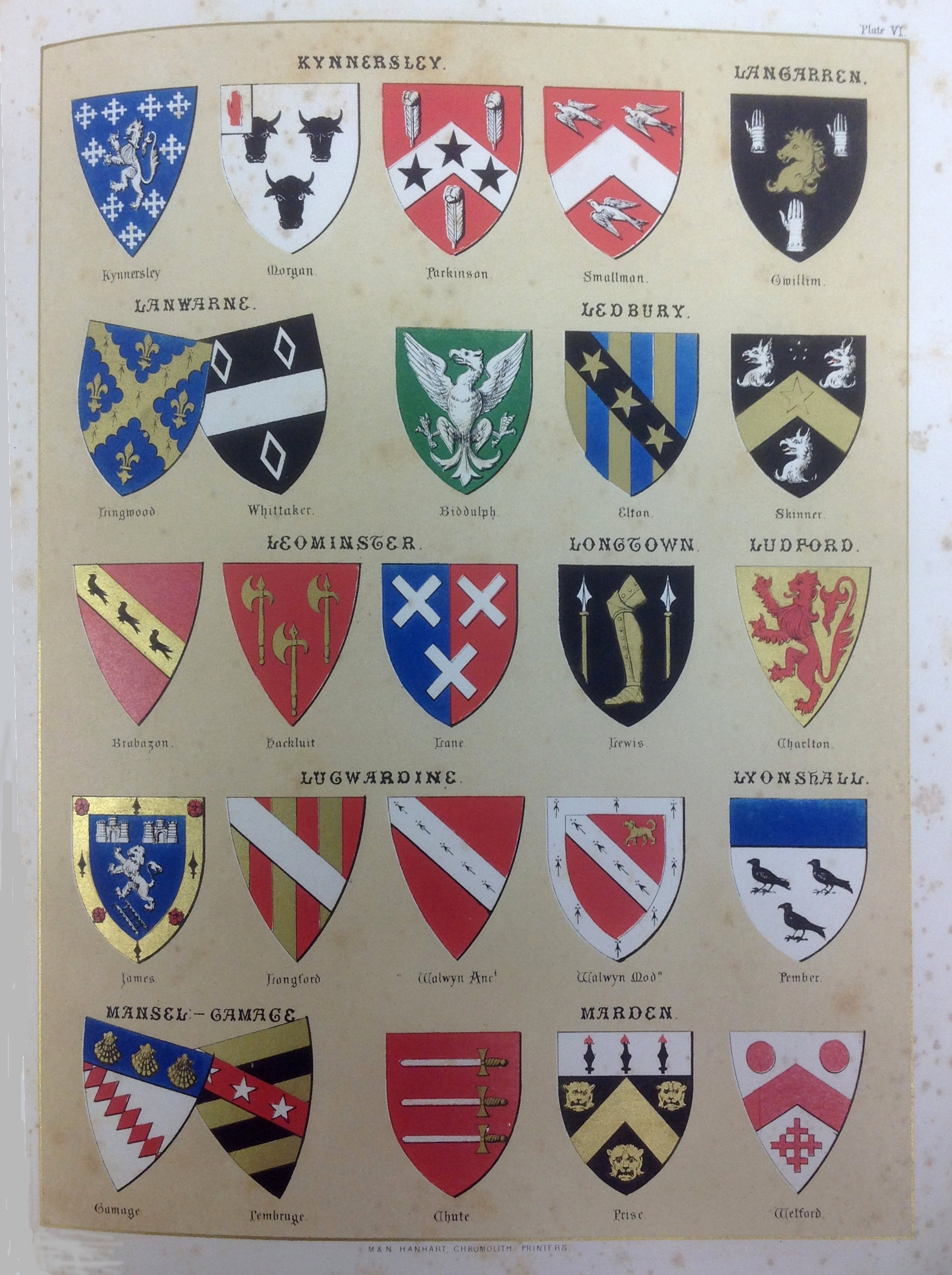 Heraldry Of Herefordshire