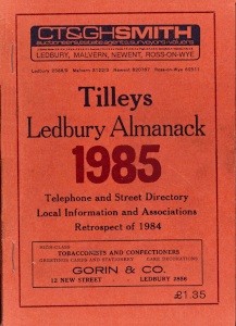 almanack cover