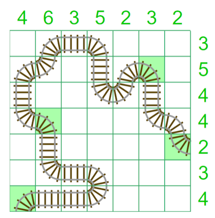 TrainTracks puzzle answer