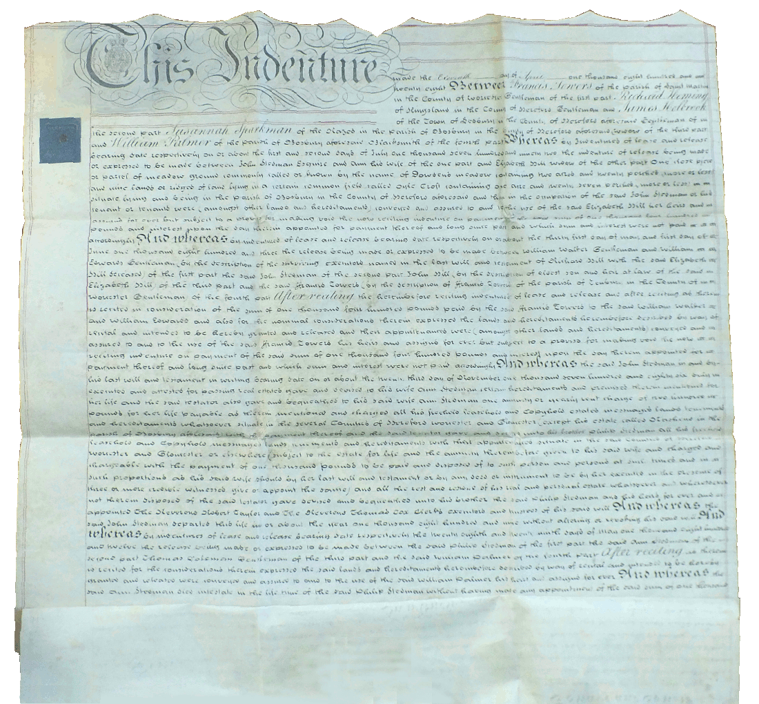 1828 indenture no. 2